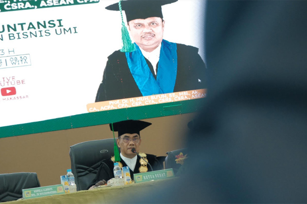 Prof Suun Dikukuhkan sebagai Guru Besar UMI ke-56