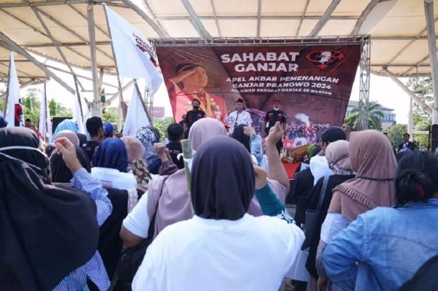 Apel Akbar Deklarasi Dukung Ganjar Pranowo Jadi Presiden 2024 Digelar di Banten