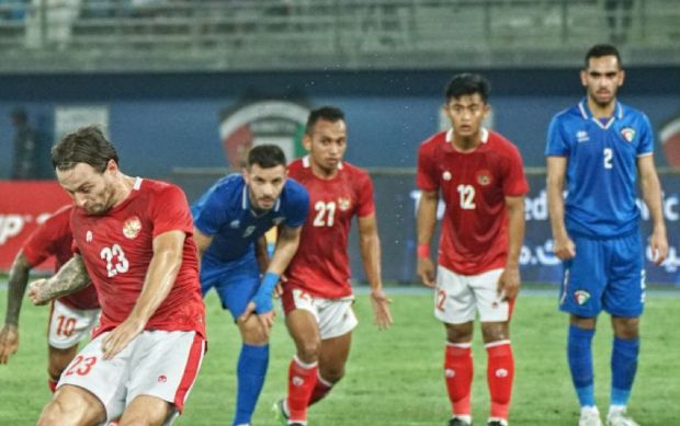 Indonesia Kalahkan Kuwait di Kualifikasi Piala Asia 2023, Netizen: Gak Sia-sia Begadang!