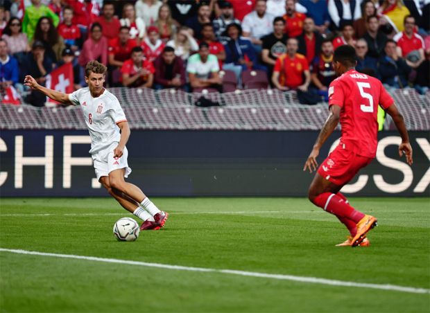 Hasil UEFA Nations League: Pablo Sarabia Bantu Spanyol Tumbangkan Swiss