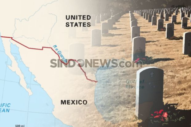 PBB: Perbatasan AS-Meksiko Perbatasan Paling Mematikan di Dunia