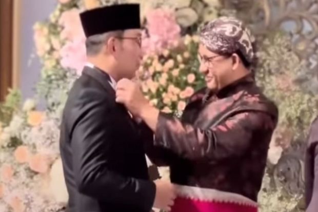 Hadiri Pernikahan Mutiara Baswedan, Ridwan Kamil: Kata Pak Anies, Kamu-kamu Kapan?