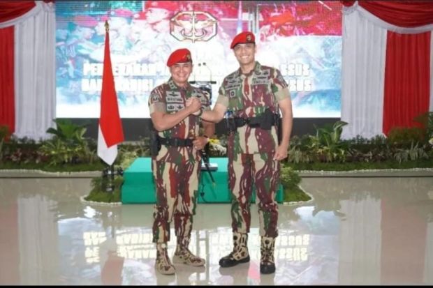 Sertijab Empat Perwira Korps Baret Merah, Danjen Kopassus: Berikan Pengabdian Terbaik