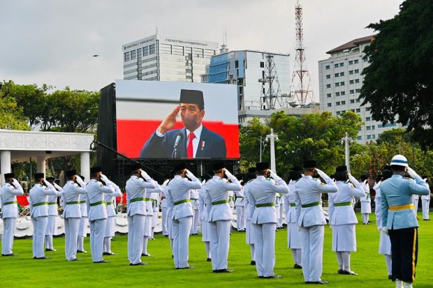 Daftar Nama 68 Anggota Paskibraka 2022 yang Dikukuhkan Jokowi