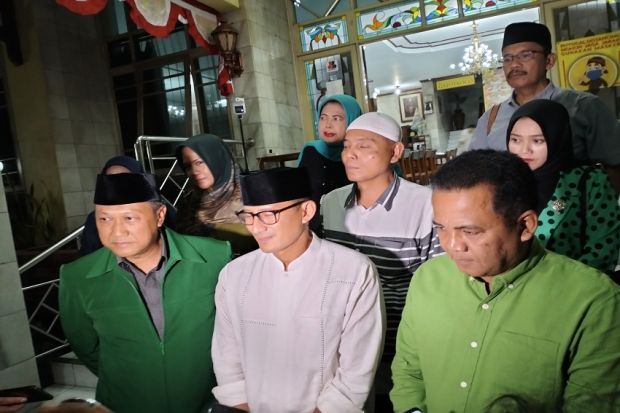 Bertemu Sandiaga Uno, DPW PPP Sebut Belum Sampai Tataran Dukung Mendukung