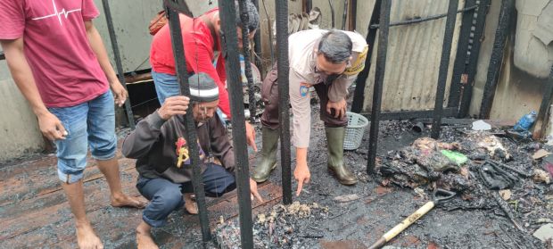 Tragis! Terjebak Api, Nenek Marwah Ditemukan Tewas di Reruntuhan Rumah