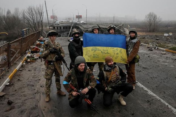 Pasukan Ukraina Klaim Berhasil Rebut Kota Lyman di Ukraina Timur