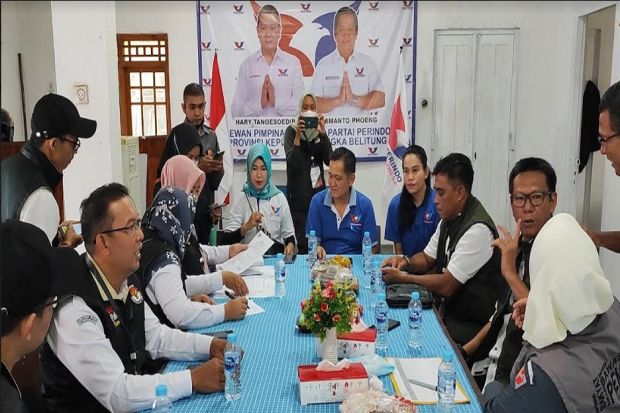 Penuhi Syarat Verifikasi Faktual, DPW Perindo Babel Lolos sebagai Peserta Pemilu 2024