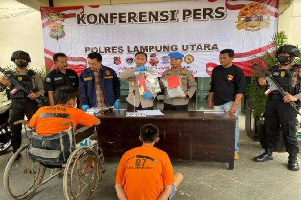 Rampas Tas Darmiana, Kakak Beradik Spesialis Curas di Lampung Utara Diringkus Polisi