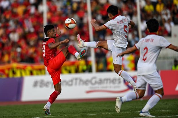 Gol Bunuh Diri Bantu Vietnam Samakan Skor 2-2 dengan Timnas Indonesia U-22