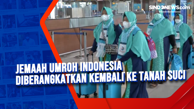 Jemaah Umroh Indonesia Diberangkatkan Kembali ke Tanah....