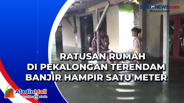 Ratusan Rumah di Pekalongan Terendam Banjir Hampir....