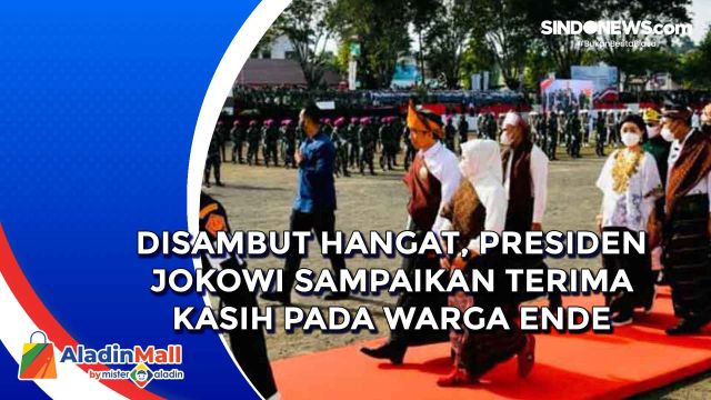 Disambut Hangat, Presiden Jokowi Sampaikan Terima....