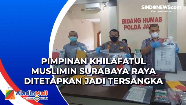 Pimpinan Khilafatul Muslimin Surabaya Raya Ditetapkan....