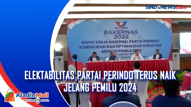 Elektabilitas Partai Perindo Terus Naik Jelang Pemilu....