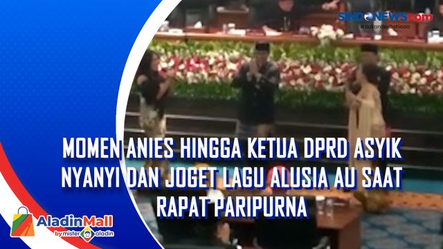Momen Anies hingga Ketua DPRD Asyik Nyanyi dan Joget....