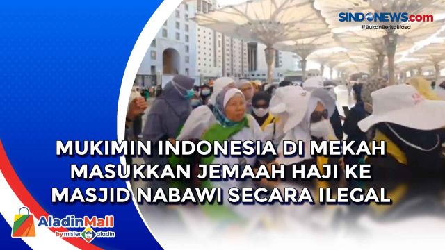 Mukimin Indonesia di Mekah Masukkan Jemaah Haji ke....