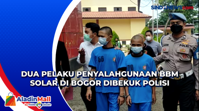 Dua Pelaku Penyalahgunaan BBM Solar di Bogor Dibekuk....