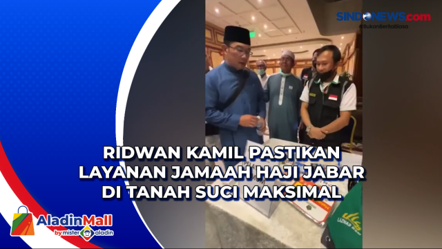 Ridwan Kamil Pastikan Layanan Jamaah Haji Jabar di....