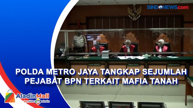 Polda Metro Jaya Tangkap Sejumlah Pejabat BPN Terkait....