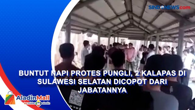 Buntut Napi Protes Pungli, 2 Kalapas di Sulawesi Selatan....