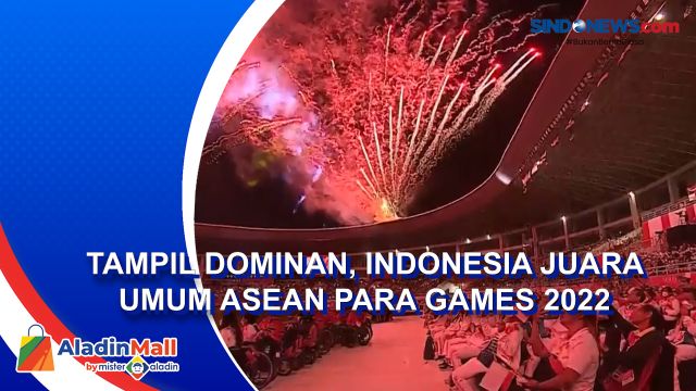 Tampil Dominan, Indonesia Juara Umum ASEAN Para Games....