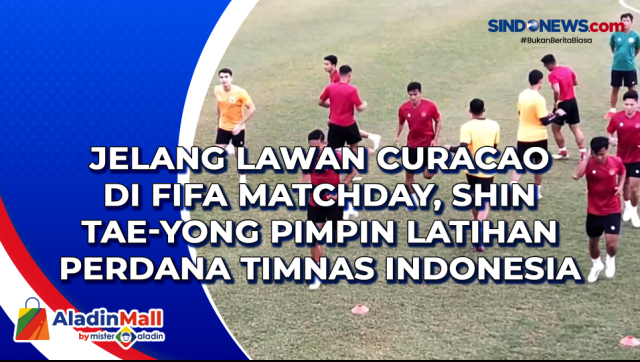 Jelang Lawan Curacao di FIFA Matchday, Shin Tae-yong....