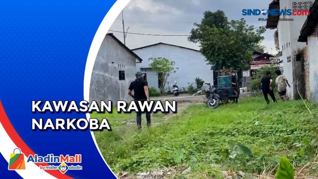 Kawasan Rawan Narkoba di Medan Digerebek Polisi, Pelaku....