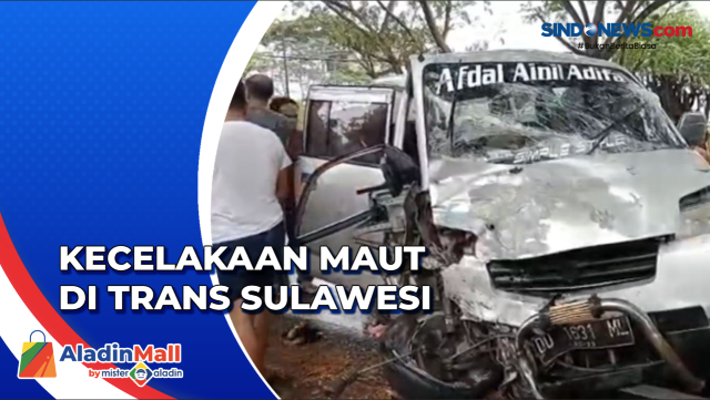 Kecelakaan Maut di Jalan Poros Trans Sulawesi, 1 Orang....