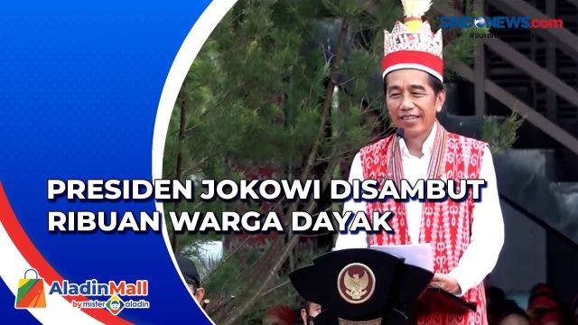 Presiden Jokowi: Dukungan Masyarakat Dayak Diperlukan....