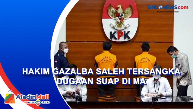 KPK Umumkan Hakim Agung Gazalba Saleh DAN 2 Stafnya....