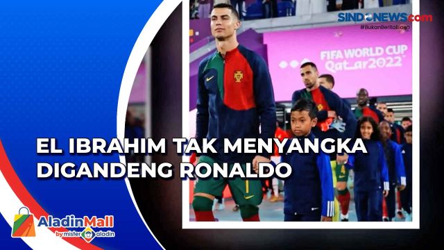 Kisah Anak Indonesia yang Digandeng Cristiano Ronaldo....