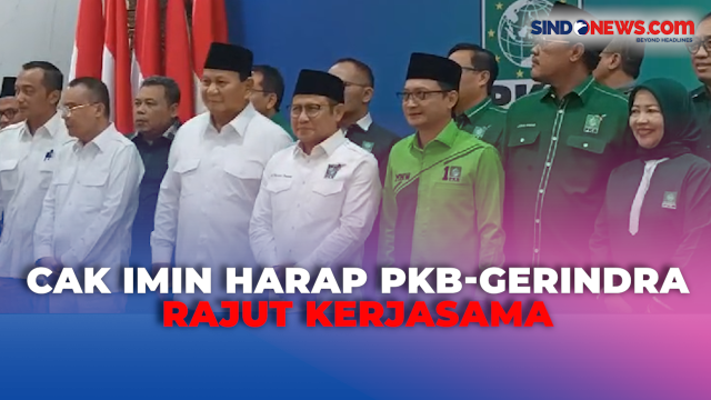 VIDEO: Usai Bertemu Prabowo, Cak Imin Harap PKB-Gerindra Rajut
Kerjasama