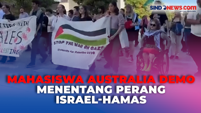 VIDEO: Lusinan Mahasiswa Universitas Sydney Demo Menentang Perang
Israel-Hamas