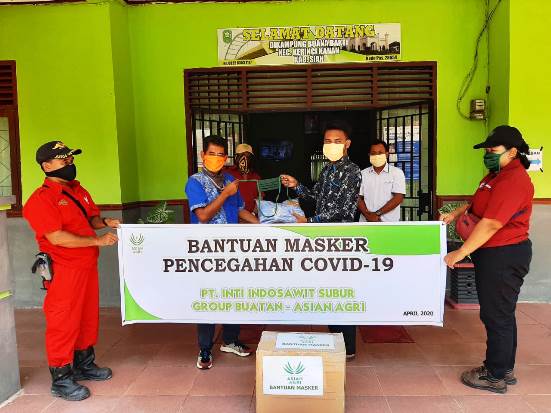 Asian Agri Bantu Masyarakat Desa Cegah Pandemi Covid-19