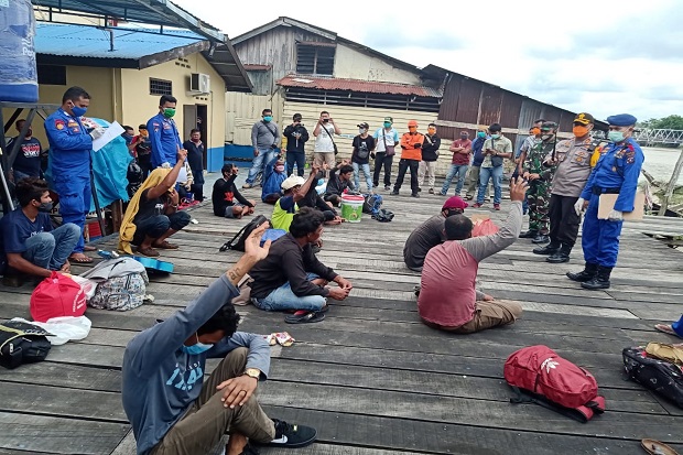 Lagi, 13 TKI dari Malaysia Dibuang di Hutan Bakau Asahan