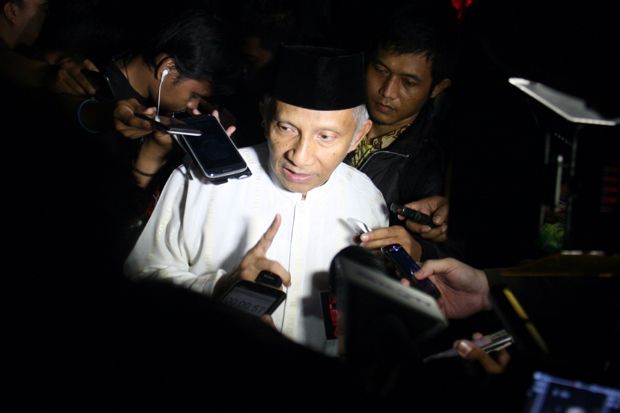 Kritik Menteri Jokowi, Amien Rais: Mereka Seperti di Angkasa Luar