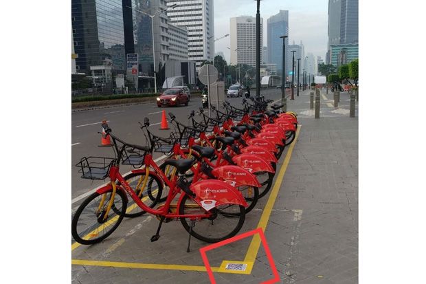 Ini 9 Titik Layanan Bike Sharing di Jakarta