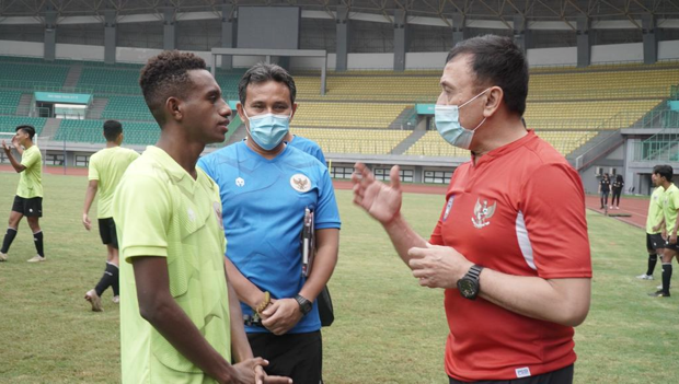 Ketum PSSI Pantau Persiapan Timnas Indonesia U-16 Jelang Piala Asia
