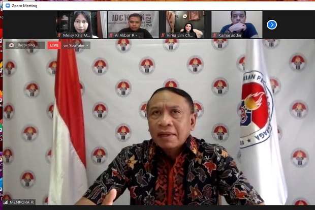 Menpora Sebut Indonesia Digital Content Week 2020 Solusi Jitu di Tengah Pandemi