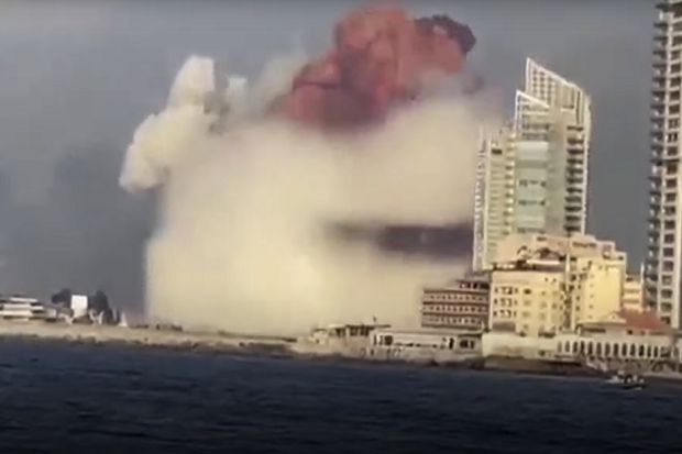 Tragedi Beirut: Ledakan 2.750 Ton Amonium Nitrat Serasa Bom Hiroshima
