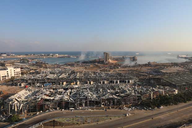 Investigasi Ledakan Beirut, 2.750 Ton Amonium Nitrat Terbengkalai Sejak 2013