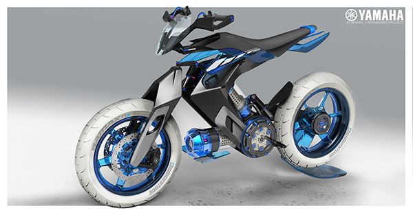 Tampang Futuristik dan Bertenaga Air ini Adalah Yamaha XT500 H20