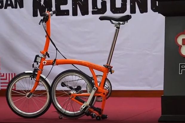Laku Rp200 Juta, Ini Pemenang Lelang Sepeda Brompton Ketua PMI Jakarta