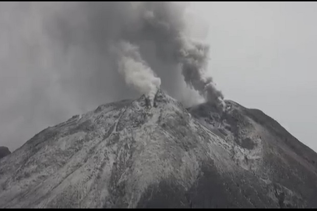 Gunung Sinabung Erupsi, Maskapai Penerbangan Diminta Semakin Waspada