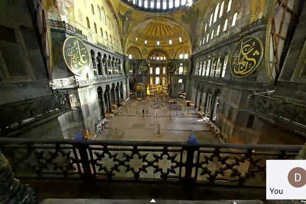 Mengetahui Sejarah Hagia Sophia Melalui Tur Virtual