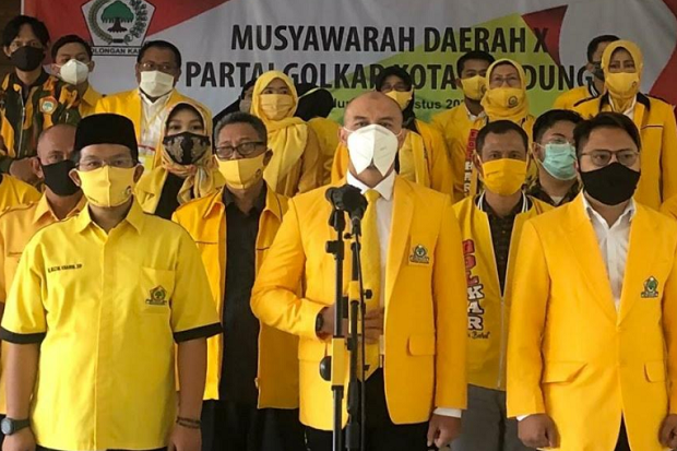 Resmi Pimpin Golkar, Edwin Senjaya Janjikan Ini bagi Warga Kota Bandung