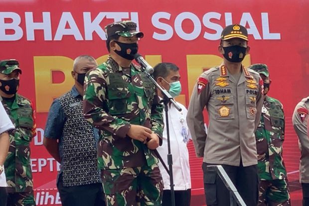 Panglima TNI: Tren Kasus Covid Meningkat, Kita Tak Boleh Lengah