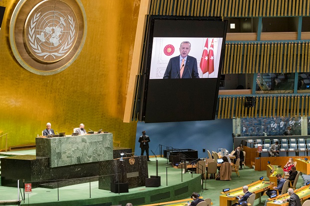Dikritik Erdogan, Perwakilan Israel Walk Out dari Sidang Umum PBB