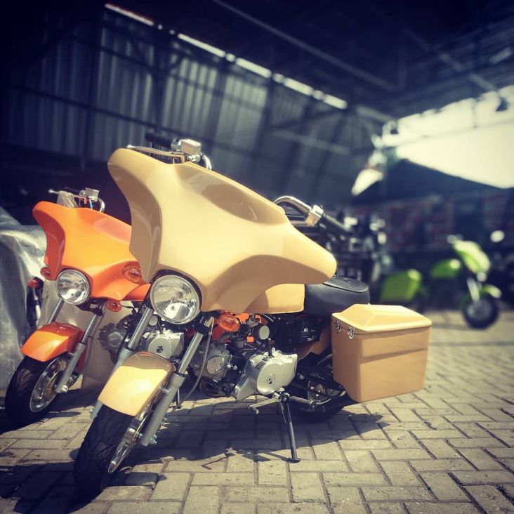 Mini-Davidson Sensasi Ekstrak Harley-Davidson dari Indonesia